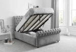Chesterfield Slatted Ottoman Storage Bed - Image 3