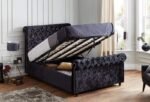 Chesterfield Slatted Ottoman Storage Bed