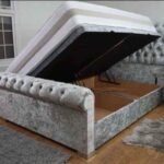 Sleigh Ottoman Storage Bed
