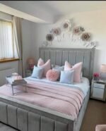 Venice beading bed frame