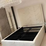 Mesh Ottomans Storage Sturdy Fully Metal Bed Frame