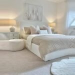 PlushHaven: 2026 Premium Teddy Bouclé Fabric Fur Plush Bed Frame - Thin Side