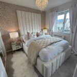 CozyDreams: 202 Hot Seller Teddy Fabric Fur Plush Bed Frame