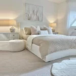 PlushHaven: 2026 Premium Teddy Bouclé Fabric Fur Plush Bed Frame - Thin Side - Image 2