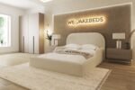 Pink Kids bed modern 2026 teddy fur bed - Image 3
