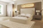 Pink Kids bed modern 2026 teddy fur bed - Image 4