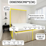 Hilton 2026 Tall Headboard Bed - Image 2