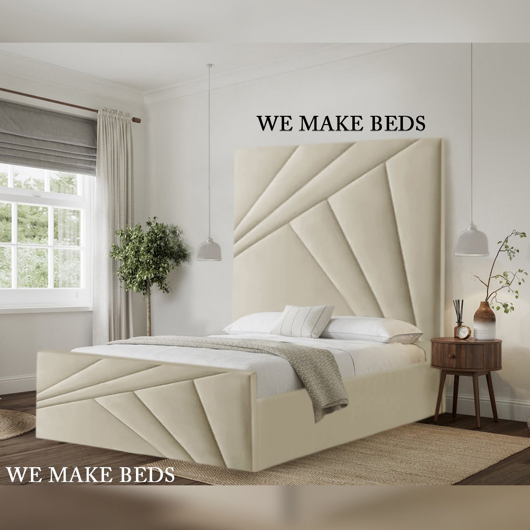 13 Marco plush velvet bed frame - Image 1