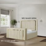 Falcon plush velvet tv bed frame