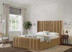 Madison Wingback bed with lines - Image 11