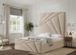 Marco plush velvet bed frame - Image 7