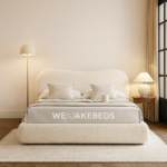 Curved teddy boucle bed - Image 4