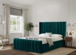 Madison Wingback bed with lines - Image 8