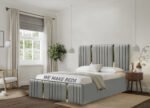 Golden strips modern luxury bed - Image 8