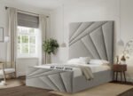 Marco plush velvet bed frame - Image 6