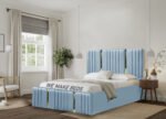 Golden strips modern luxury bed - Image 5