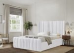 Madison Wingback bed with lines - Image 2