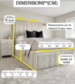 2026 cannes bed frame with Optional storage - Image 3