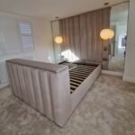 Paris tv bed with Optional mirrors