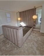 Paris tv bed with Optional mirrors