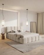 The Luxury Teddy Boucle Fur Egerie Bedframe