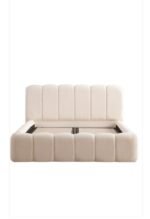 The new premium teddy boucle fur 2026 Bedframe