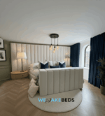 The Premium Teddy Boucle Tv Bed Bedframe