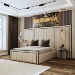 The 2026 piping high headboard bedframe