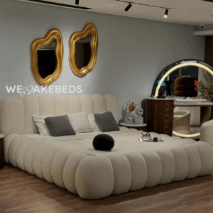 luxury-modern-teddy-boucle-upholstered-bed