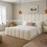 CloudForm Bouclé Bed