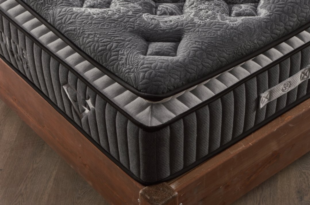Graphite Memory Luxury Pillow top Mattress 2 Graphite Memory Luxury Pillow top Mattress - Image 1