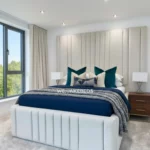 The Aurora Vertical Channel Bed Frame