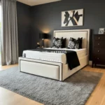 The Piped Elegance Bed