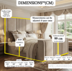 The Haven Luxury TV Bed Frame - Image 2