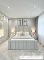 The Stratos Wingback bedframe