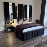 The Eclipse Mirror Bed Frame