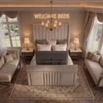 2026 The Haven Luxury Wing TV Bed Frame - Image 2