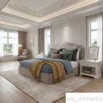 The Kensington Curve Upholstered Bed - Image 2